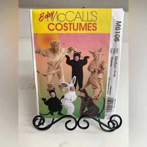 3/$30 BUNDLE&SAVE ✨ McCalls P324/M6106 Pattern, Adults&Kids Animal Costu…